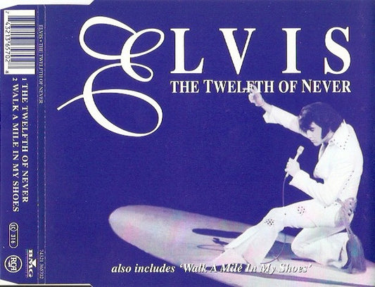 Elvis Presley : The Twelfth Of Never (CD, Single, Promo)