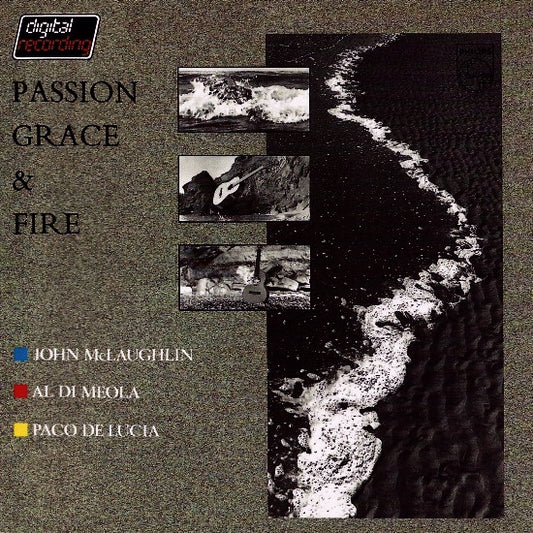 John McLaughlin, Al Di Meola, Paco De Lucía : Passion, Grace & Fire (CD, Album, RE)