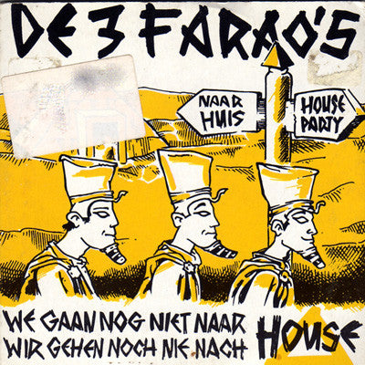 De 3 Farao's : We Gaan Nog Niet Naar House (CD, Maxi)