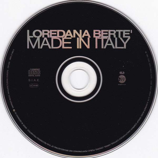 Loredana Bertè : Made In Italy (CD, Album, RE)