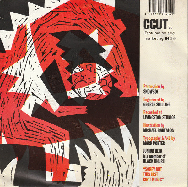 Coldcut Featuring Junior Reid And The Ahead Of Our Time Orchestra : Stop This Crazy Thing (7", Single)