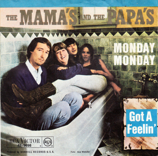 The Mamas & The Papas : Monday Monday (7", Single)