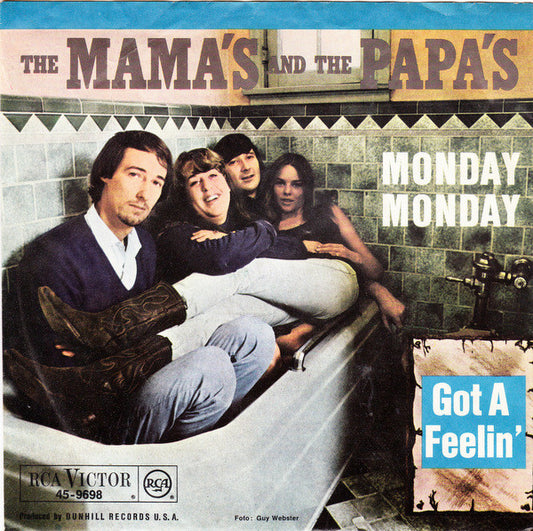 The Mamas & The Papas : Monday Monday (7", Single)