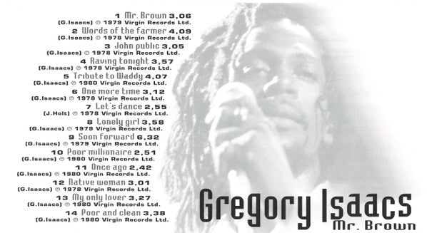 Gregory Isaacs : Mr. Brown (CD, Comp)
