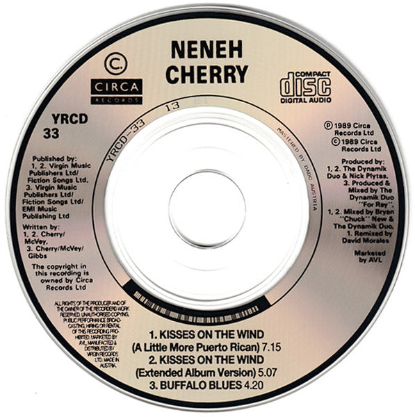 Neneh Cherry : Kisses (CD, Mini, Single)