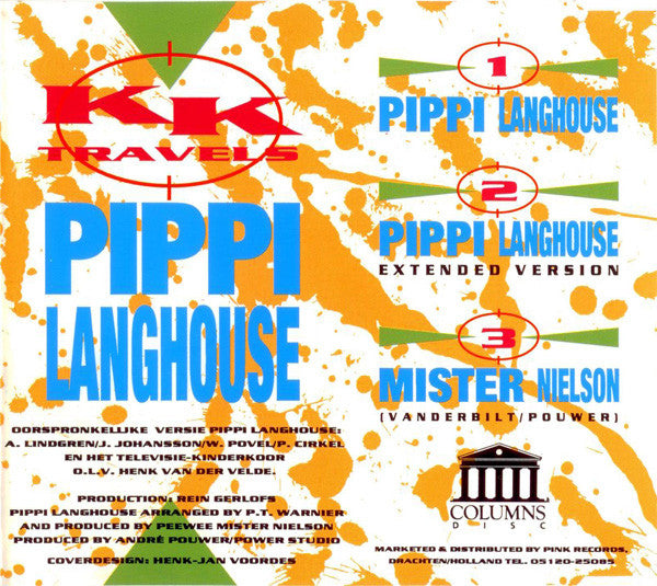 KK Travels : Pippi Langhouse (CD, Maxi)