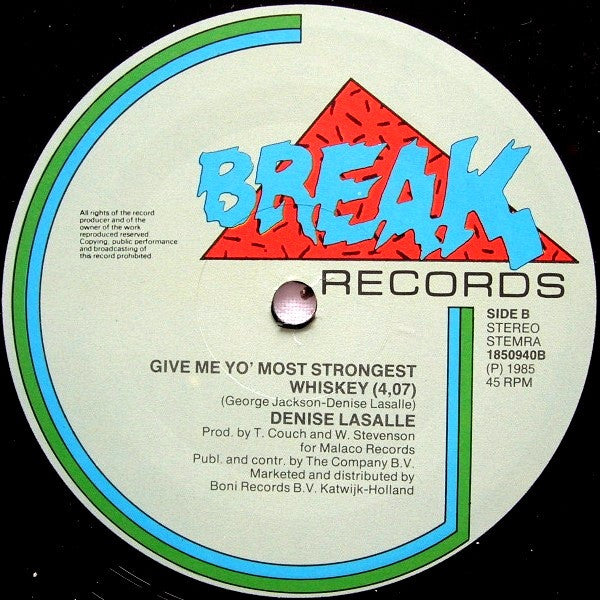 Denise LaSalle : My Tu-Tu (Original Female Version) (12")