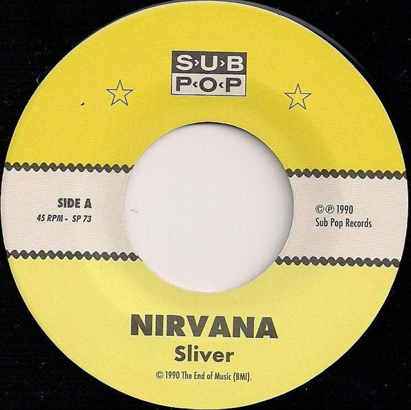 Nirvana : Sliver (7", Single, RE)