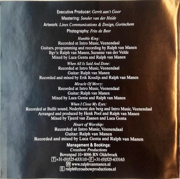 Ralph Van Manen : More Than A Song: The First Decade (2xCD, Comp)