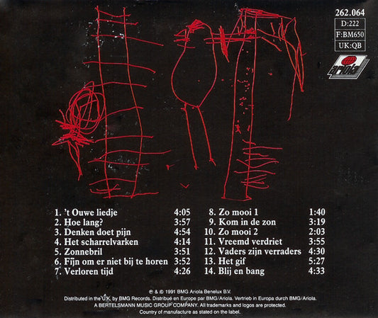 Henny Vrienten : Mijn Hart Slaapt Nooit (CD, Album)