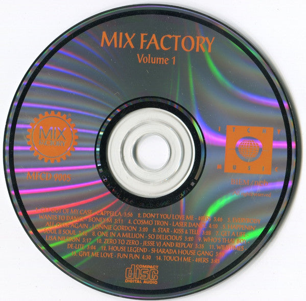 Various : Mix Factory Vol. 1 (CD, Comp, Mixed)