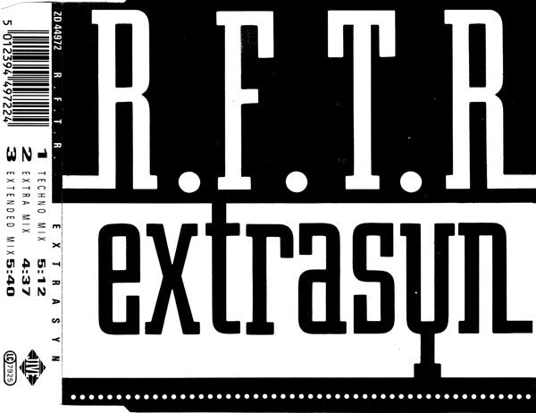 R.F.T.R. : Extrasyn (CD, Maxi)