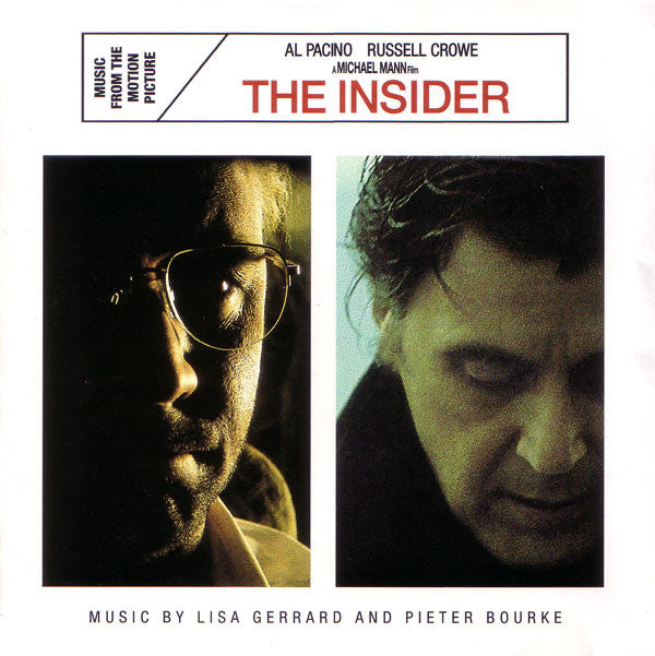 Lisa Gerrard And Pieter Bourke : The Insider (Music From The Motion Picture) (CD, Comp)