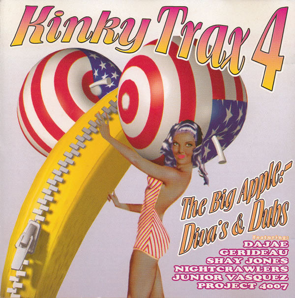 Various : Kinky Trax 4 "The Big Apple: Diva's & Dubs" (CD, Comp)