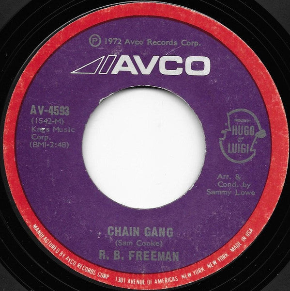 R.B. Freeman : Chain Gang (7", Single)