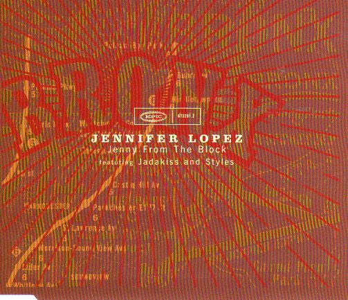 Jennifer Lopez : Jenny From The Block (CD, Single)