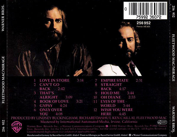 Fleetwood Mac : Mirage (CD, Album, RE)