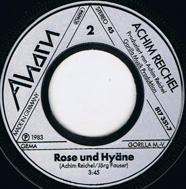 Achim Reichel : Nachtexpress (7", Single)