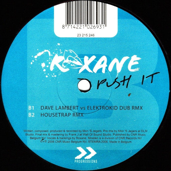 Roxane : Push It (12")