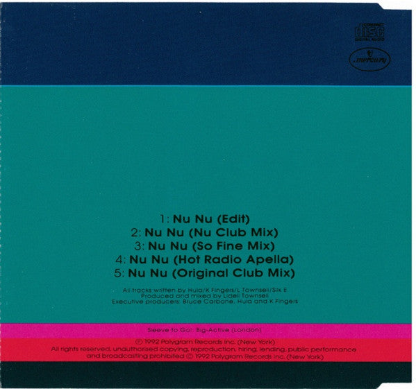 Lidell Townsell : Nu Nu (CD, Single)