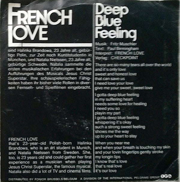 French Love : Deep Blue Feeling  (7")