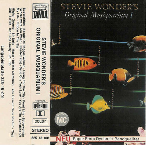 Stevie Wonder : Stevie Wonder's Original Musiquarium 1 (Cass, Comp)