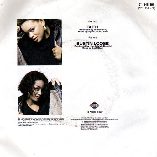 Wee Papa Girl Rappers : Faith (7", Single)