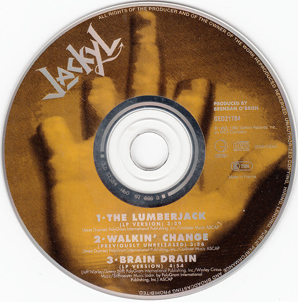 Jackyl : The Lumberjack (CD, Maxi)