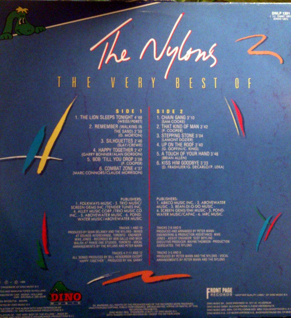The Nylons : The Very Best Of The Nylons (LP, Comp)