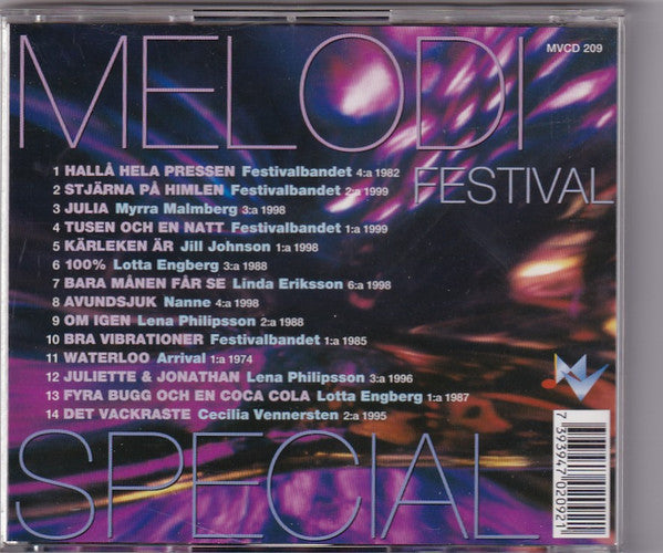 Various : Melodifestival Special (CD, Comp)