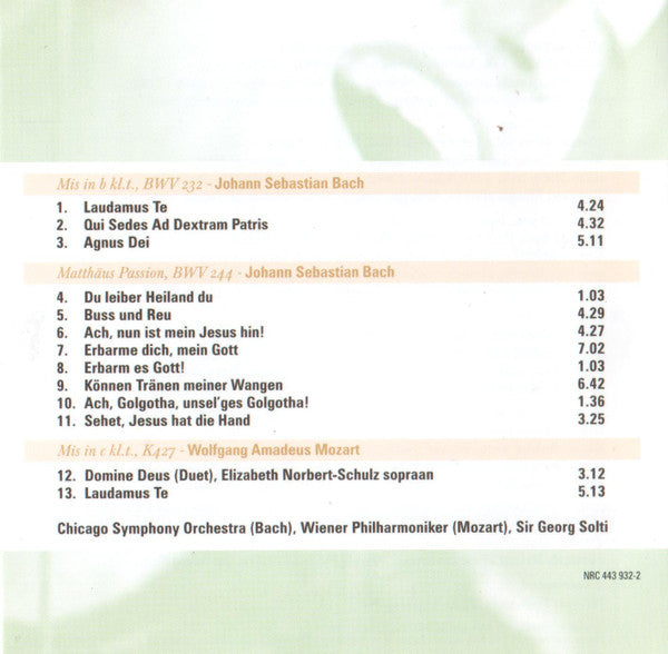Anne Sofie Von Otter : Aria's Van Bach En Mozart (CD, Album, RE)