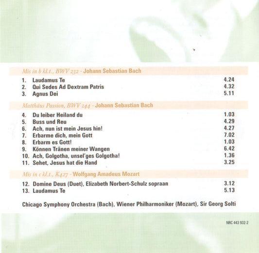 Anne Sofie Von Otter : Aria's Van Bach En Mozart (CD, Album, RE)