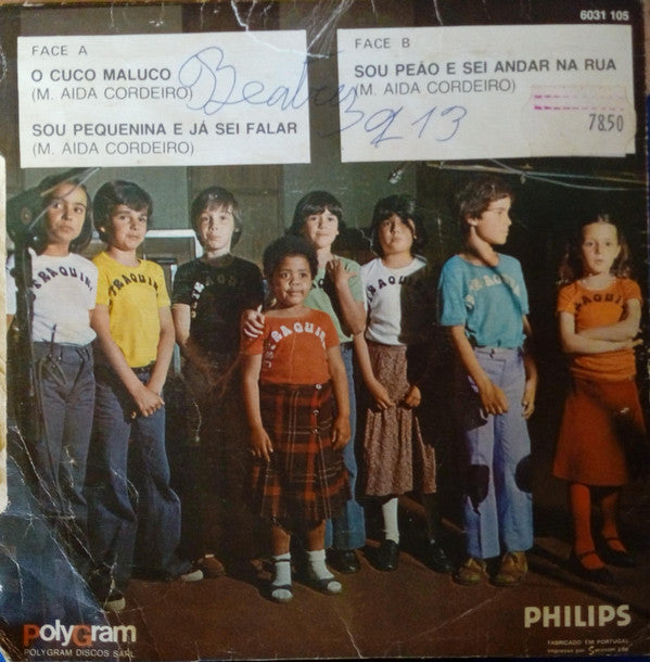 Anabela Quipa E Os Traquinas : O Cuco Maluco (7", EP)