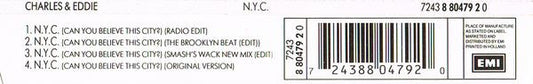 Charles & Eddie : N.Y.C. (Can You Believe This City ?) (CD, Maxi)