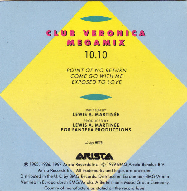 Exposé : Club Veronica Megamix (CD, Mini)
