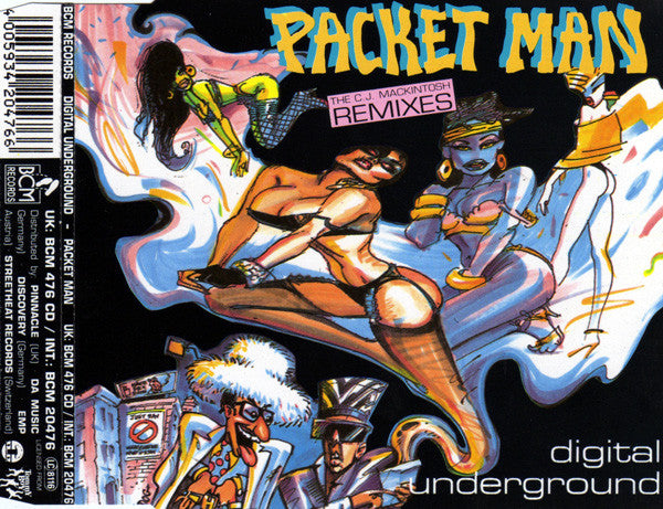 Digital Underground : Packet Man (The C.J. Mackintosh Remixes) (CD, Maxi)
