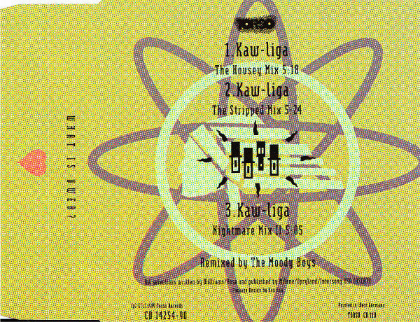 The Residents : Kaw-Liga (Housey Mix) (CD, Maxi)
