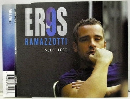 Eros Ramazzotti : Solo Ieri (CD, Single, Promo)