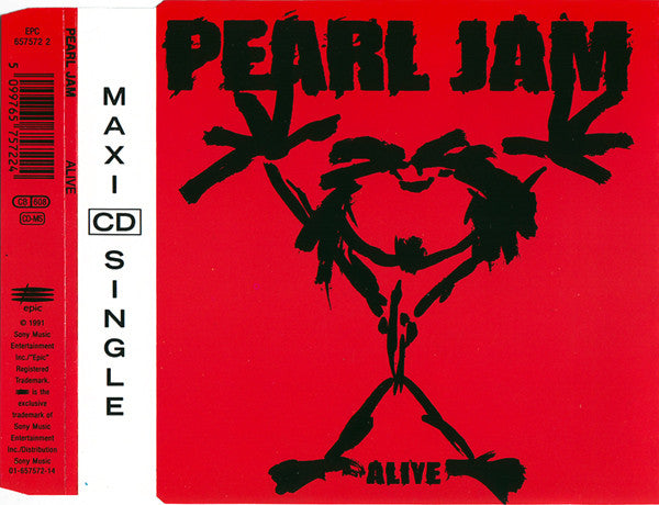 Pearl Jam : Alive (CD, Maxi)
