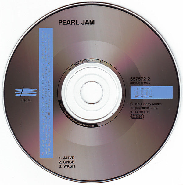 Pearl Jam : Alive (CD, Maxi)