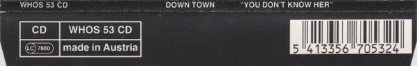 Down Town : You Don't Know Her (CD, Maxi)