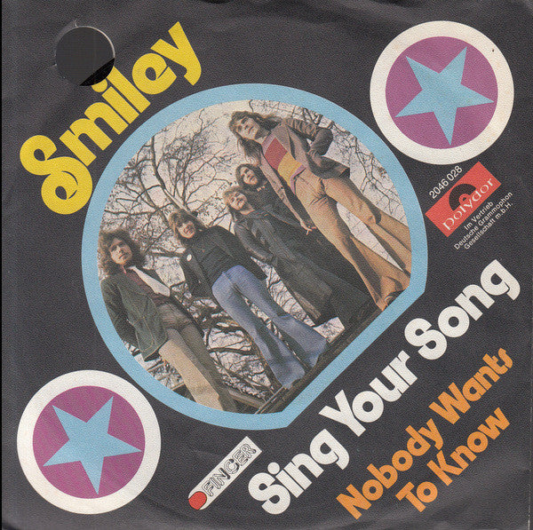 Smiley (17) : Sing Your Song (7", Single)