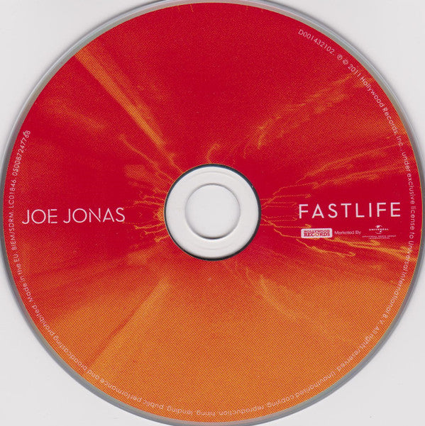 Joe Jonas : Fastlife (CD, Album)
