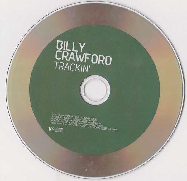 Billy Crawford : Trackin' (CD, Single, Enh)