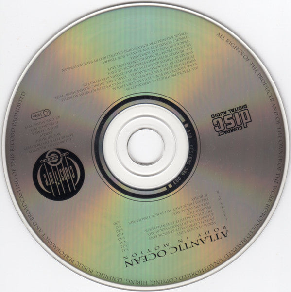Atlantic Ocean : Body In Motion (CD, Maxi)