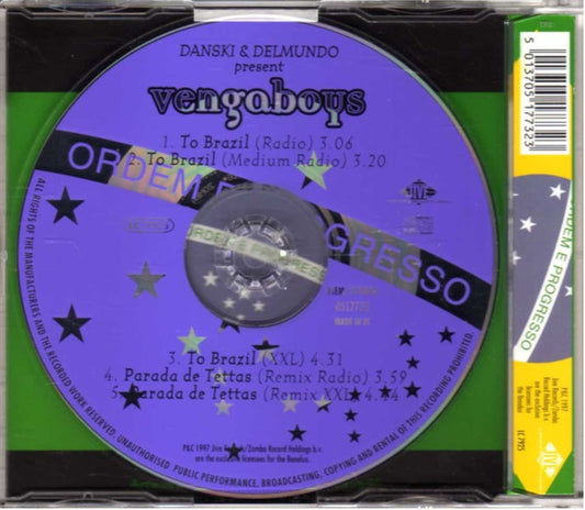 Vengaboys : To Brazil! (CD, Maxi)