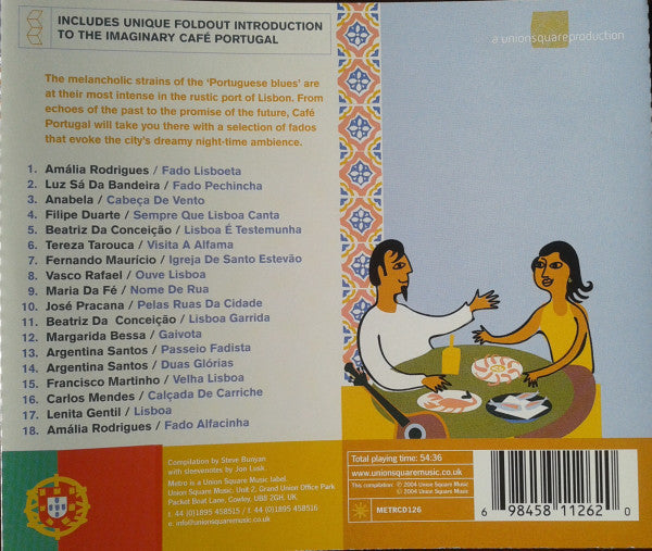 Various : Café Portugal: Fado & Football, Ceramics & Sun (CD, Comp)
