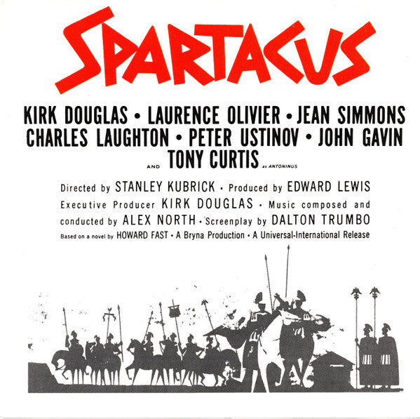 Alex North : Spartacus (CD, Album, RE)