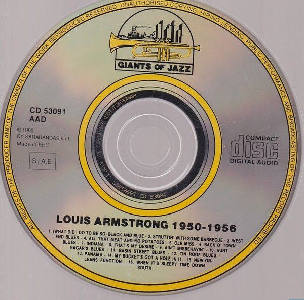 Louis Armstrong And His All-Stars : The All-Stars Collection 1950-1956 (CD, Comp)
