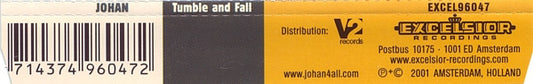 Johan (5) : Tumble And Fall (CD, Maxi)